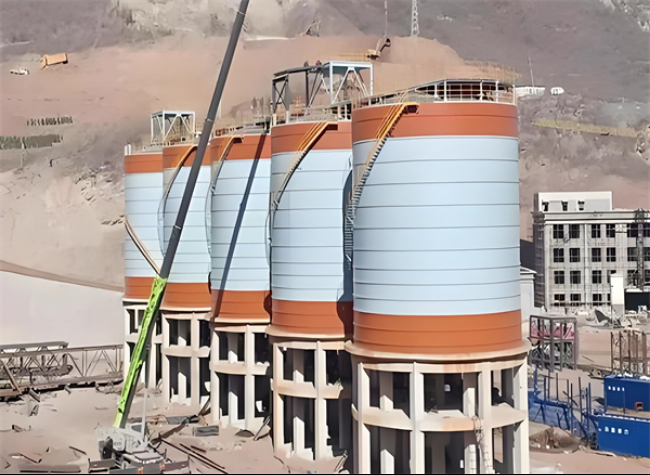 甘德高架钢板仓