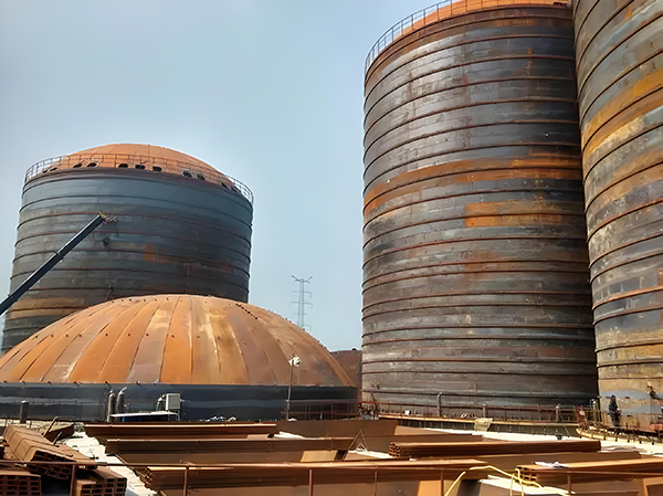 甘德焦粉钢板仓